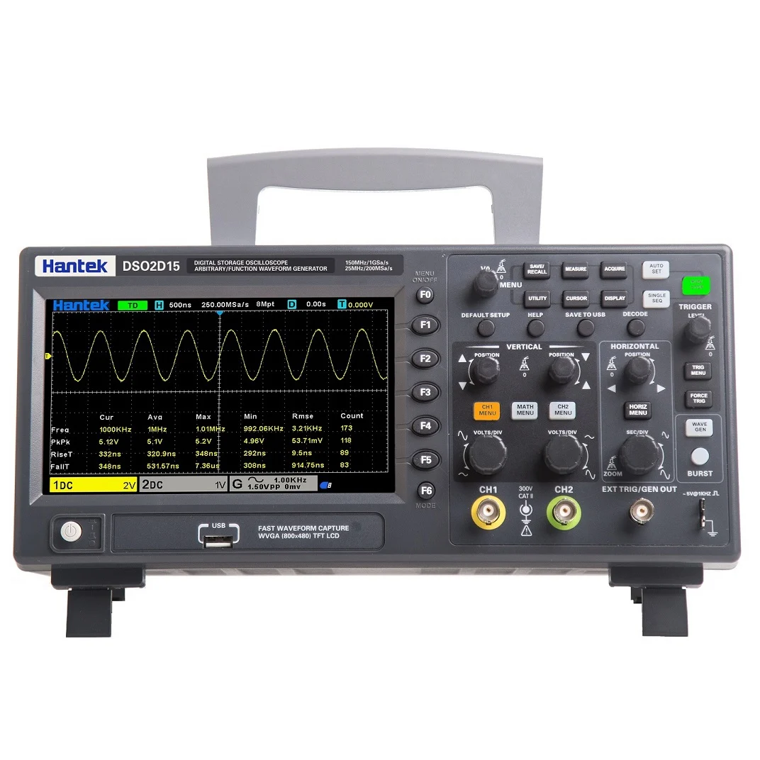 Hantek DSO2000 Series Digital Storage Oscilloscope (3)